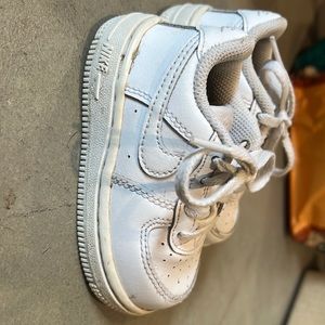 Baby Nike white sneakers